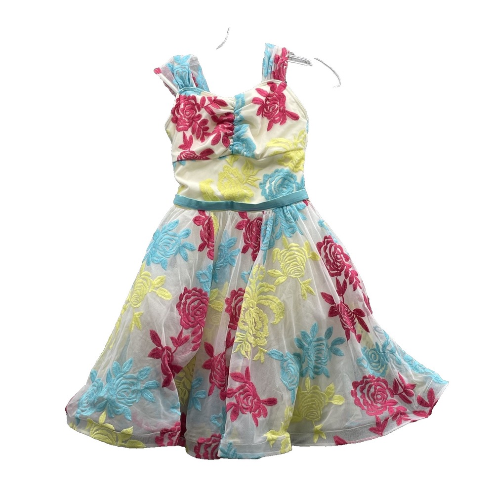 Weissman Dress Youth Girls SA Floral Ballet Party Costume‎ Dance Wear Pageant